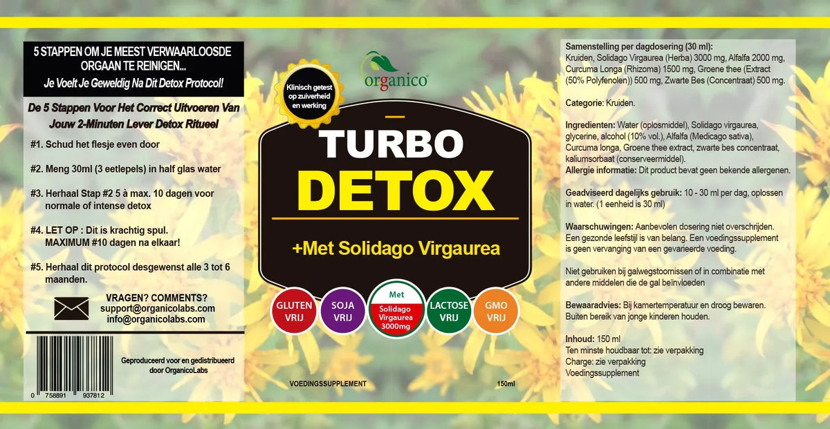 ๐ฟ Detox & Energie Herstel Protocol - OrganicoLabs