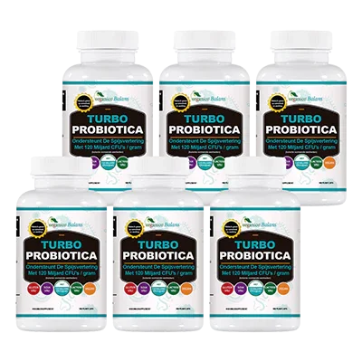 6x Organico Turbo Probiotica - (45% Korting) - OrganicoLabs