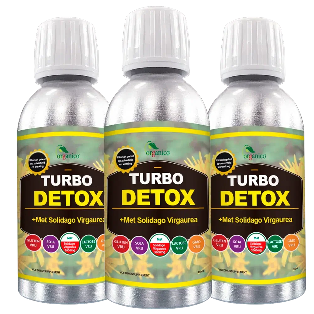 3x Organico Turbo Detox - (32% Korting) - OrganicoLabs