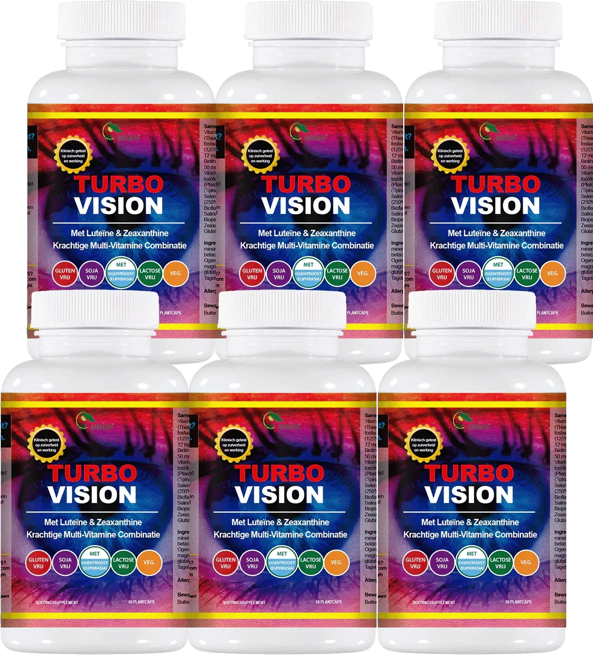 6x Organico Turbo Vision - (36% Korting) - OrganicoLabs