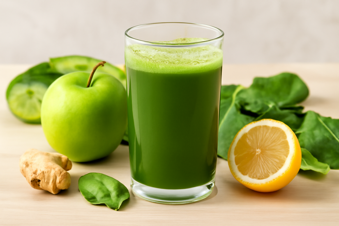 Verjong je Lichaam: De Detoxkracht van Green Juice - OrganicoLabs