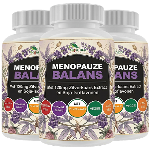 3x Organico Menopauze Balans - (25% Korting)