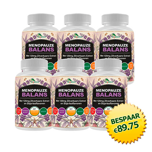 6x Organico Menopauze Balans - éénmalige promotie (43% Korting)