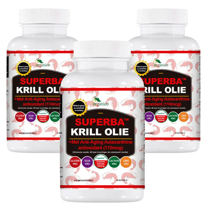 3x Organico Superba™ Krill - (35% Korting) - OrganicoLabs