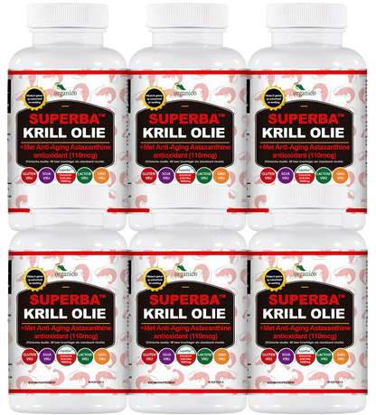 6x Organico Superba™ Krill - (45% Korting) - OrganicoLabs