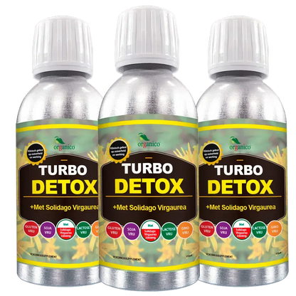 3x Organico Turbo Detox - (32% Korting) - OrganicoLabs